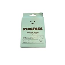 Starface Hydro-Star Salicylic Acid Pimple Patches 32 Count Blue Hydrocolloid