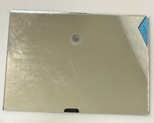Double Sided Glass Mirror 14x10 Frameless Raw Edge Panel Vanity Wall Decor