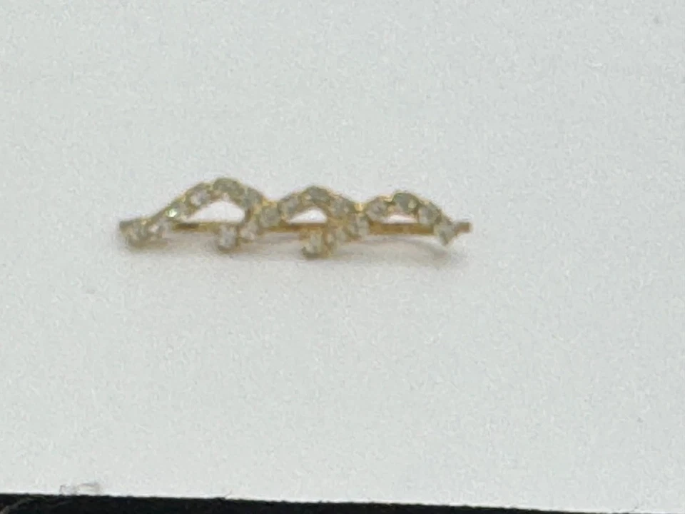 Vintage 90's Rhinestone Hairpin - Image 2 of 4