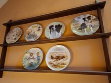 Wooden Plate Rack. Dismantled For Dispatch.  104cms Wide Height 67 Cms