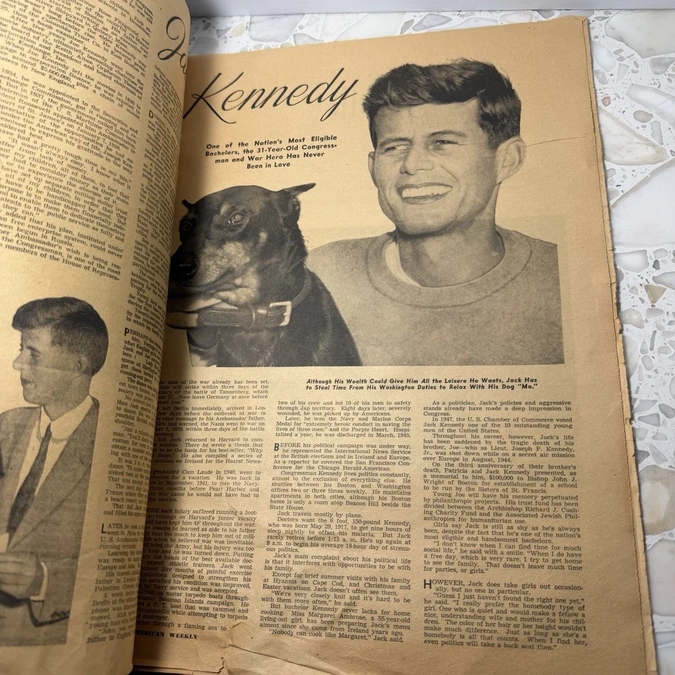 1948 The American Weekly Henry Clive Bianca Capello Joyce Reynolds May 30 Issue - Image 3 of 4