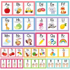Boho Alphabet for Classroom Wall Decorations Kindergarten Preschool, Alphabet...