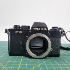 Yashica FR I Black 35mm SLR Film Camera Body Only UNTESTED