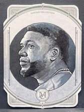 2019 Topps Museum Collection - DAVID ORTIZ - Artist Original Canvas Sketch #1/1