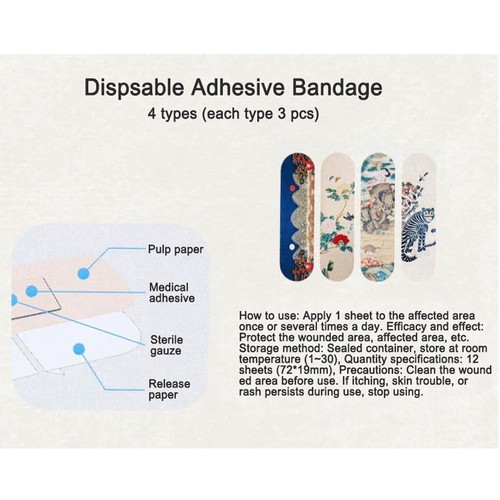 K POP Demon Hunters Concert Background Adhesive Bandage - Picture 2 of 4