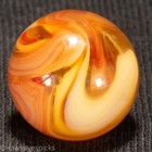 Stellar JABO CLASSIC *NECTARINE Swirl Marble 9/16" Mint Hawkeyespicks sg — photo 6