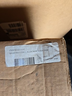 NEW IN BOX DG Performance Alloy Nerf Bars  Black Web TRX250EX TRX 250EX