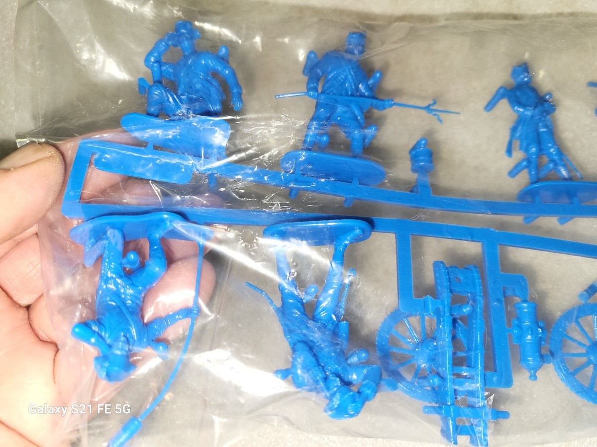New Imex American Revolution Militia Cannon Crew Soldier Figures 1