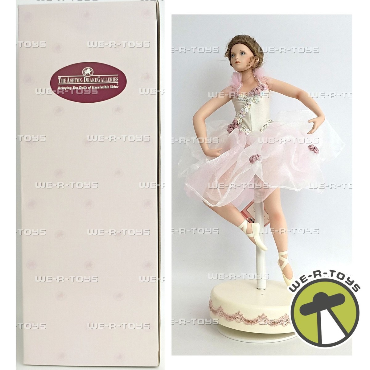 Ashton Drake Galleries Isabella Ballerina Doll With Base Stand
