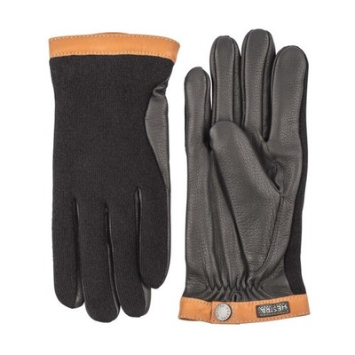 Hestra Deerskin Wool Tricot Leder Handschuhe Herren