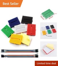 Colorful Solderless Prototype Boards: 6 Pcs Mini Breadboard Kit for Arduino