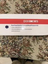 Dixie EMS ZHE920 Blood Pressure and Stethoscope Kit - Black