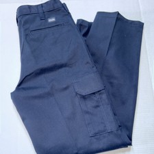 NWT Cintas 270-20 Comfort Flex Size 31x31 Navy Blue Men's Cargo Pant J150