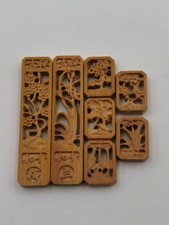 Chinese Bamboo Carving Bird Cage ornament parts