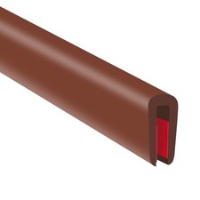 Rubber Edge Trim, Flexible Edge Trim for Sharp Edge, 3/32" U Channel Edge Pro...