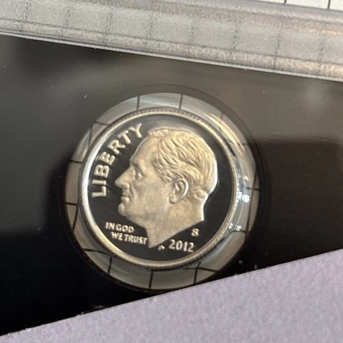 2012 S Proof Silver Roosevelt Dime From Proof Set With Free Shipping