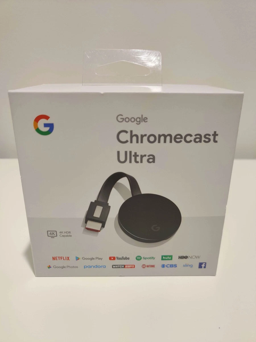 Google Chromecast Ultra 4K Media Streamers for sale | eBay