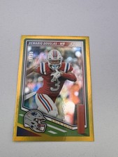 2025 Score - Demario Douglas #163 Gold Zone /50