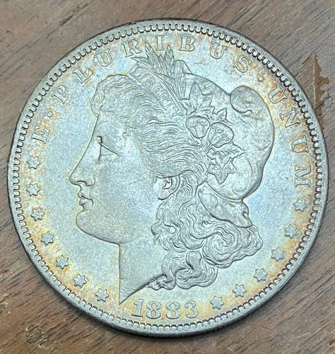 1883 S Morgan Dollar, XF, Early Silver, $1