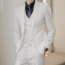 Business Men Suit Slim Fit Party Wedding Tuxedos Formal Prom Work Suits Sz Groom