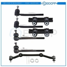 7pcs Front Tie Rod Ends Center Link For Chevy S10 Blazer GMC Sonoma Jimmy