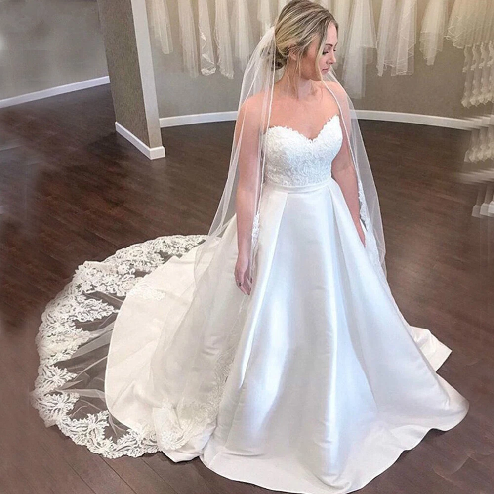 Pre owned plus top size wedding dresses