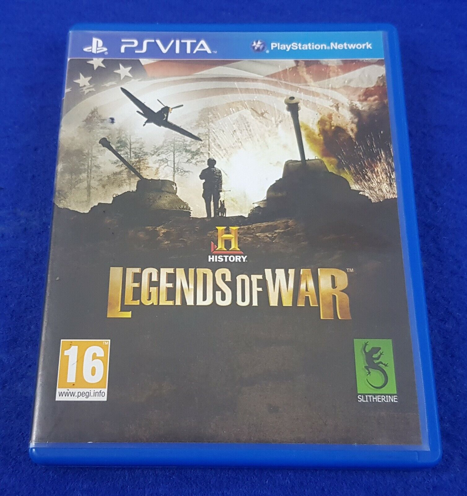 PS VITA HISTORY Legends Of War History Channel (Works on US Consoles) PAL