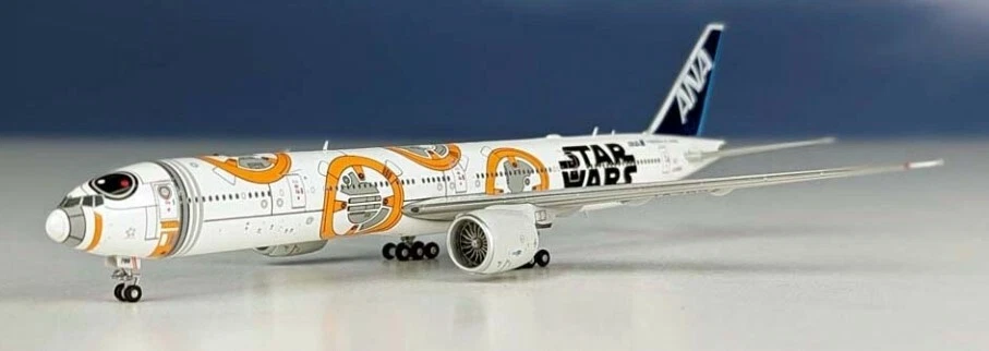 ANA All Nippon Airways B777-300ER Star Wars BB-8 JA789A Diecast 1/400 Jet Model
