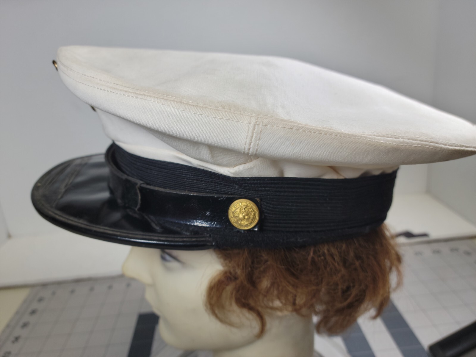 Vintage USCG WWII United States Coast Guard Military Dress Hat Berkshire Caps eBay