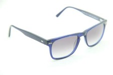 NEW MORGENTHAL FREDERICS NEWMAN JR. 845 DARK BLUE AUTHENTIC SUNGLASSES 49-17