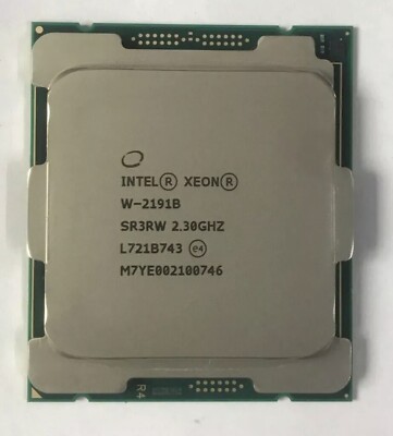 intel Xeon W- 2191b 18 Core 36 Thread CPU für iMAC PRO