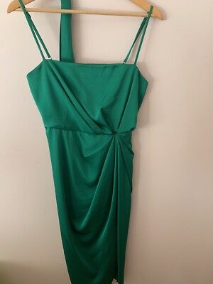 KOOKAI Green Satin Cocktail Evening Dress Sz 10 38 | eBay Australia KOOKAI Green Satin Cocktail Evening Dress Sz 10 38 | eBay Australia