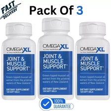 New Omega XL 120 Capsules - Green Lipped Muss...