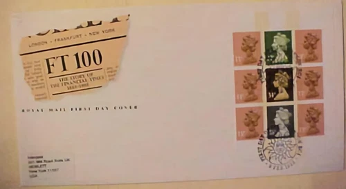 GREAT BRITAIN PANE 1988 FT 100