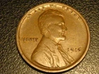 1916-P, D & S Lincoln Head Cents You Get 3 Coins VG-Fine