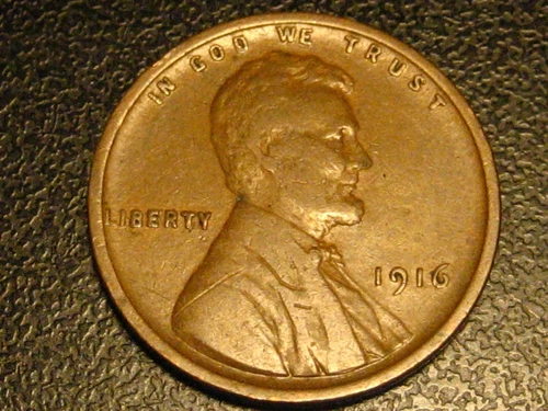 1916-P, D & S Lincoln Head Cents You Get 3 Coins VG-Fine