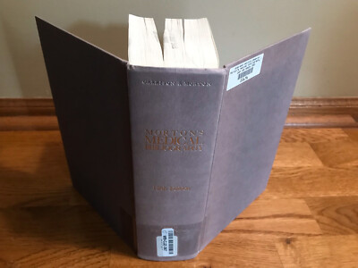 Morton's Medical Bibliography, 5th Ed, Jeremy M. Norman (ed), Scolar Press, 1991