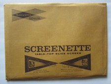 Sawyer's View-Master Cardboard Screenette Table Top Slide Screen 16