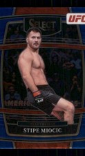 2022 Panini Select UFC #85 Stipe Miocic Concourse Heavyweight Retail Blue