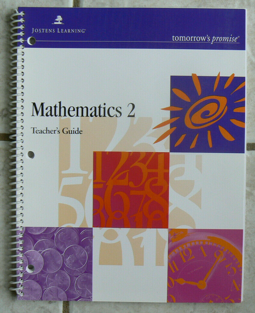 Jostens Learning: Mathematics 2 Teacher's Guide NEW Spiral,JLC Math,Promise
