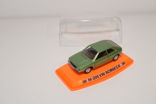 Miniature Voiture A50 1:43 AUTO PILEN M-280 JAVELIN, Bleu Daytona Et Jaune Rallye, état MIB Extrêmement Rare