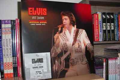 Elvis AT 3:AM Sahara Tahoe Lake Tahoe 1973 LP 180 gram Clear Viny - MRS