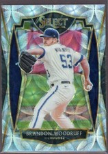 2021 Panini Select Scope Prizm Premier Level #106 Brandon Woodruff - Milwaukee