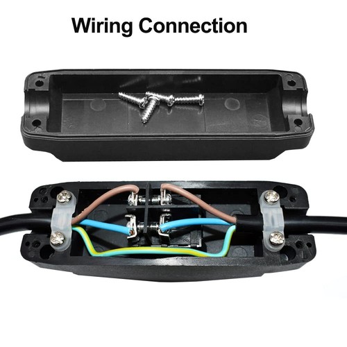 Heavy Duty Inline Cord Switch 16A AC125V/250V Red LED for High Power Equipment - Picture 4 of 5