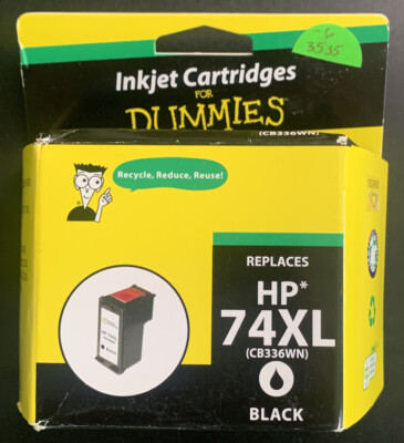 replacement for HP 74XL / CB336WN High Yield Black Ink Cartridge    -16