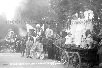 Kbb-59 Peace Celebrations, Brighton, Sussex 1919. Foto
