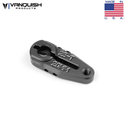 Vanquish VPS02412 Clamping 25T 20mm-L Servo Arm / Horn Futaba / Tactic / Savox
