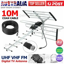 Digital Outdoor TV Antenna UHF VHF FM 4 AUSTRALIAN conditions Country Areas New