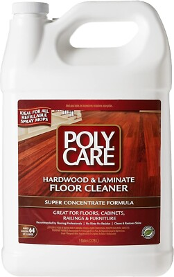 #ad PolyCare 128 Oz HARDWOOD LAMINATE CONCENTRATE CLEANER $129.99