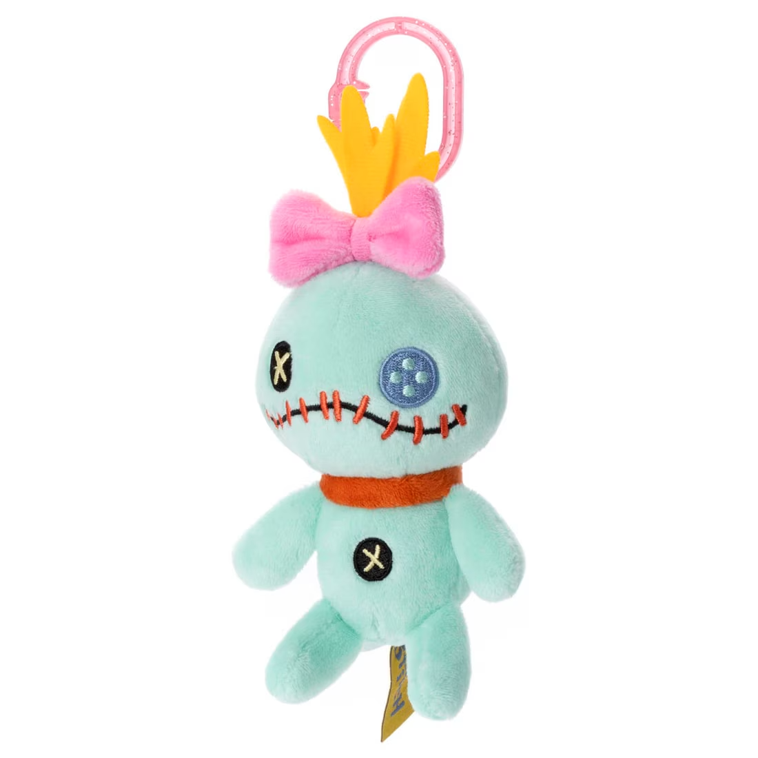 Japan Disney Takara Tomy Lilo & Stitch Plush Plastic Hook Mascot